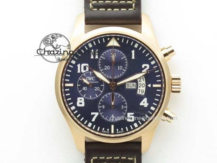 MIROTIME 0411 Efficient Portofino Chrono RG ZF 1:1 Best Edition White Dial on Brown Leather Strap A 7151